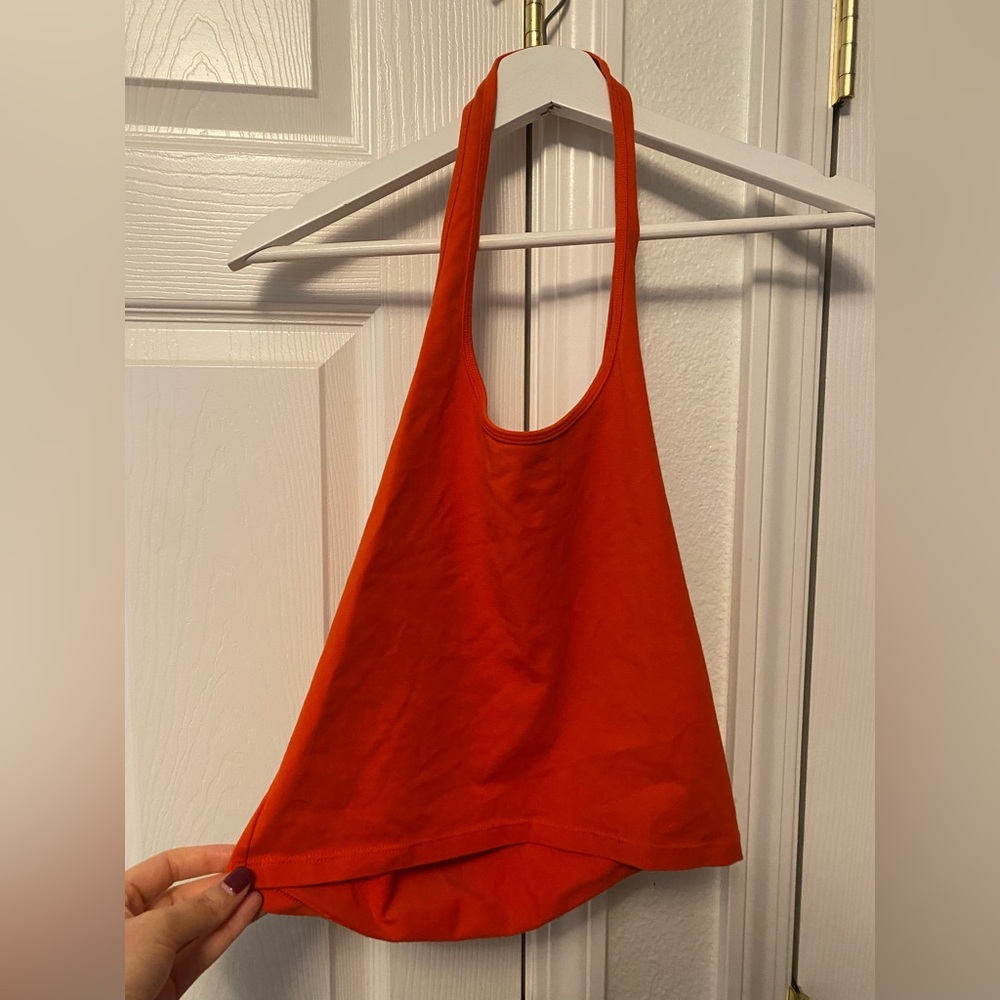 Organic Basics Bright Orange Top